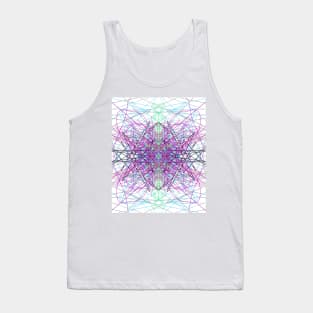 Mandala Geometric line art pattern Tank Top